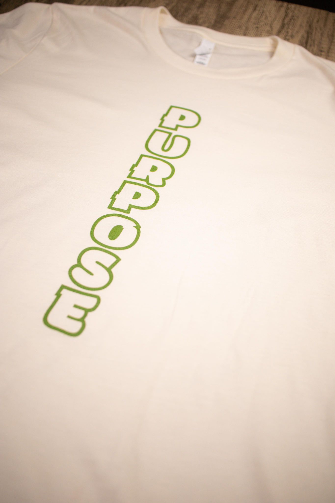 Crème Vertical Purpose Tee